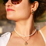 auskarai perlai verinys