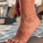 kojos grandinele cirkonis zvaigzdutes